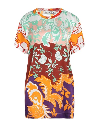 SHIRTAPORTER Robe courte 94% Soie, 6% Élasthanne