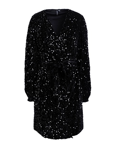 VERO MODA Minivestido 98% Poliéster, 2% Elastán