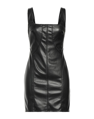 ELISABETTA FRANCHI Kurzes Kleid Schwarz 100% Polyester