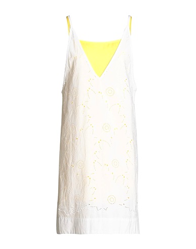 19.70 NINETEEN SEVENTY Short dress White 100% Cotton