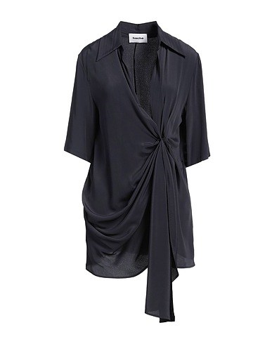 HACHE Top Antracite 76% Acetato, 24% Seta