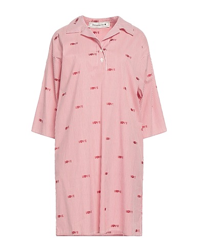 SHIRTAPORTER Shirt dress Red 100% Cotton