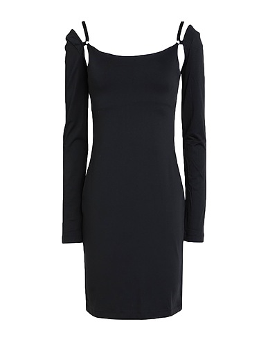 CALVIN KLEIN JEANS Short dress Black 81% Polyamide, 19% Elastane