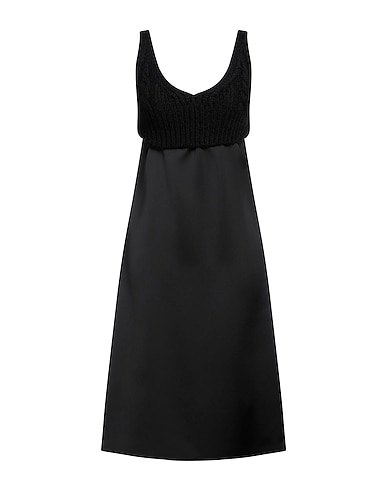 PINKO Midi dress 46% Acrylic, 28% Mohair wool, 19% Polyamide, 7% Polyester