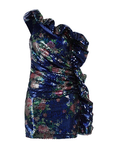 AMEN Short dress Blue 100% Polyester