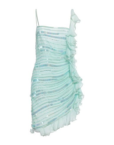 AMEN Sequin dress Light green 100% Viscose, Glass, PVC - Polyvinyl chloride