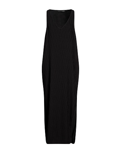 MALLONI Long dress Black 100% Polyester