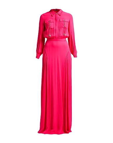 ELISABETTA FRANCHI Long dress Garnet 100% Viscose