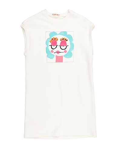 MARNI Vestito Panna 100% Cotone