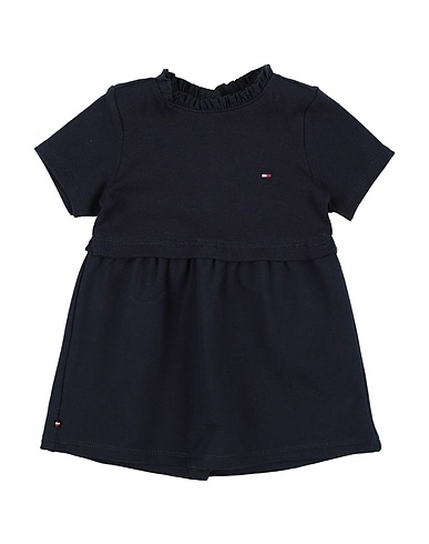 TOMMY HILFIGER Vestido para bebé  Midnight blue 95% Cotton, 5% Elastane