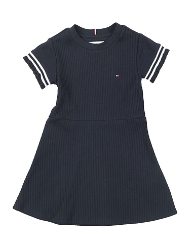 TOMMY HILFIGER Dress Midnight blue 100% Cotton