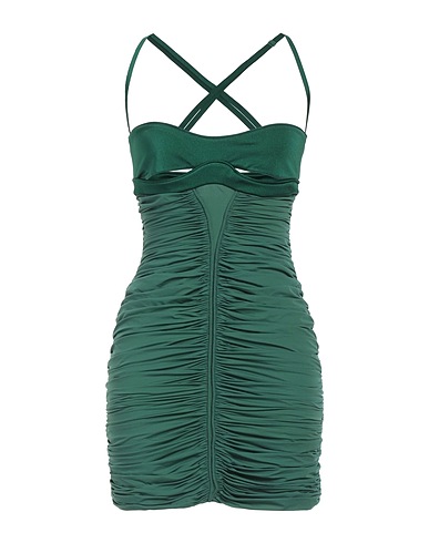 MUGLER Short dress 80% Polyamide, 20% Elastane