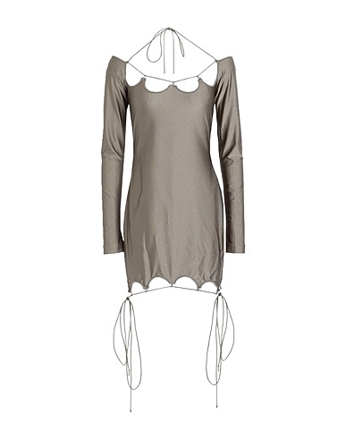 THE ATTICO DRESSES Bronze 80% Polyamide, 20% Elastane