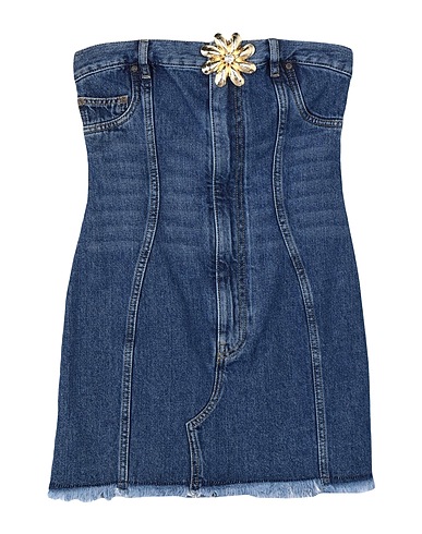 AREA Denim dress Blue 86% Cotton, 14% Recycled cotton