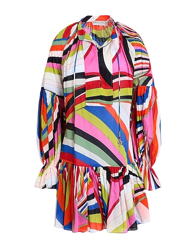 PUCCI Short dress Green 100% Cotton