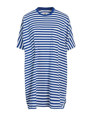 DENIMIST Kurzes Kleid Blau 100% Baumwolle