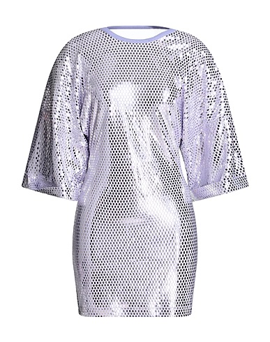 ROTATE BIRGER CHRISTENSEN Sheath dress Lilac 95% Recycled polyester, 5% Elastane