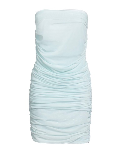 DES_PHEMMES Short dress Sky blue 100% Nylon