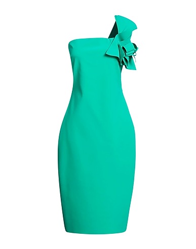 CHIARA BONI LA PETITE ROBE Midi dress Emerald green 72% Polyamide, 28% Elastane
