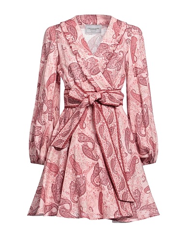 FORTE DEI MARMI COUTURE Short dress Light pink 100% Linen