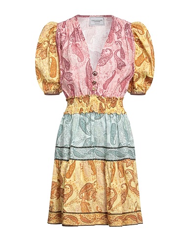 FORTE DEI MARMI COUTURE Short dress Antique rose 100% Linen