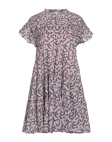 MARANT ÉTOILE Short dress Ivory 100% Cotton