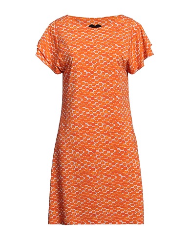 RRD Vestito corto Arancione 86% Poliammide, 14% Elastan
