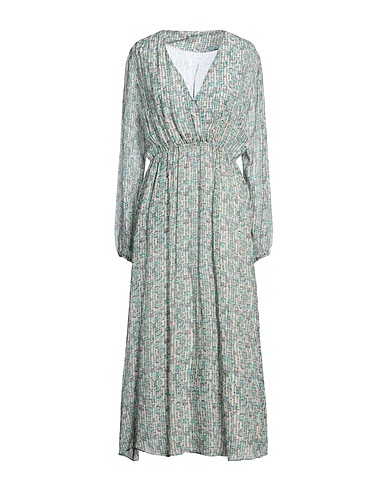 I HEART Midi dress Turquoise 100% Viscose