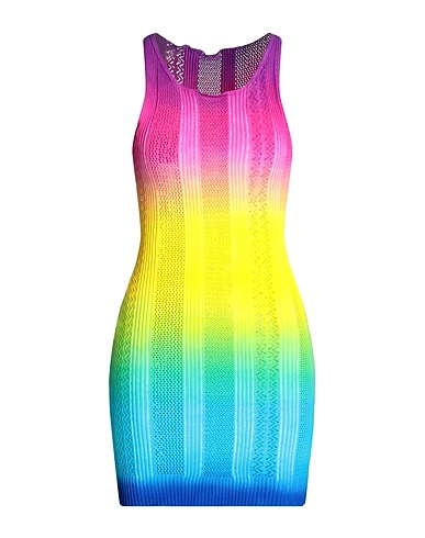 AGR Vestito corto Fucsia 85% Poliammide, 15% Elastan