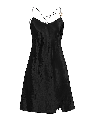 REJINA PYO Short dress Black 81% Viscose, 19% Nylon