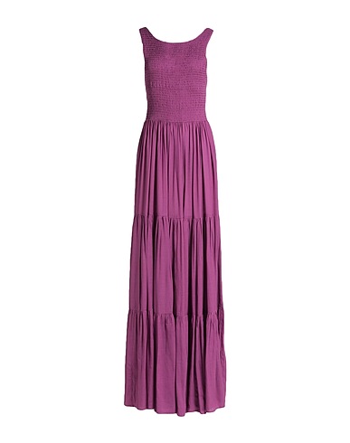 RAE Long dress Mauve 55% Viscose, 45% Cotton