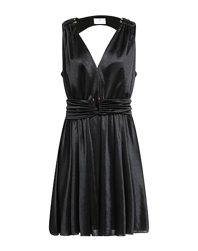 NENETTE Vestito corto Nero 100% Poliestere