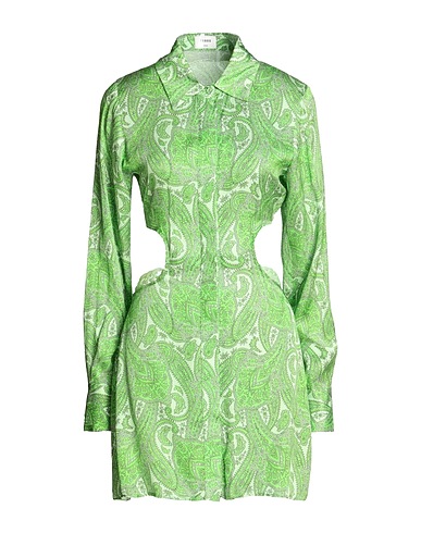 SUBOO Shirt dress Green 100% Viscose