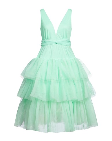 GOA GOA Midi dress Light green 100% Polyester