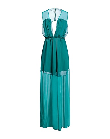 FELEPPA Long dress Green 100% Polyester