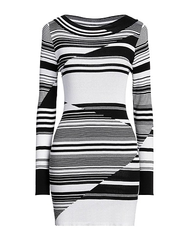 MISSONI Short dress Black 60% Cotton, 40% Wool