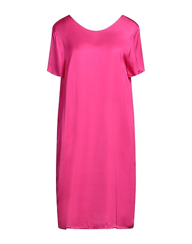 MANILA GRACE Midi dress Fuchsia 100% Viscose