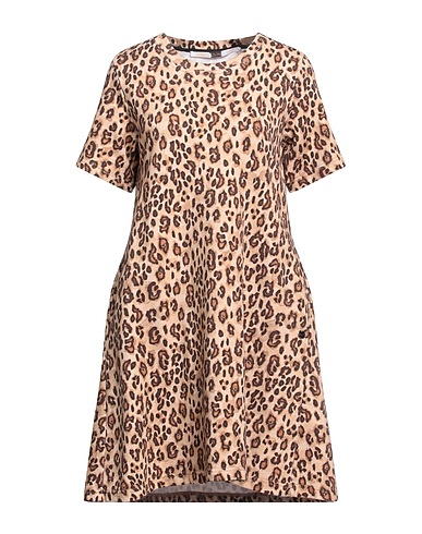 SUN 68 Short dress Sand 100% Cotton