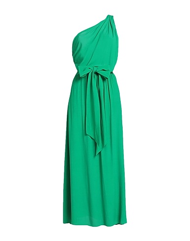 PINKO Vestito lungo Verde 100% Viscosa