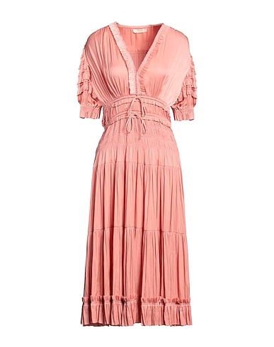 ULLA JOHNSON Midi-Kleid 100% Polyester