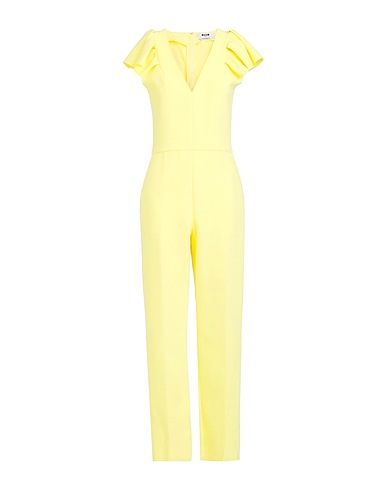 MSGM Jumpsuits 84% Polyester, 10% Viscose, 6% Elastane