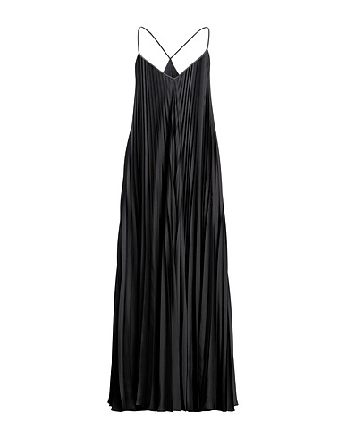 BRUNELLO CUCINELLI DRESSES Black 100% Polyester, Brass