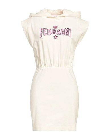 CHIARA FERRAGNI Short dress 95% Cotton, 5% Elastane