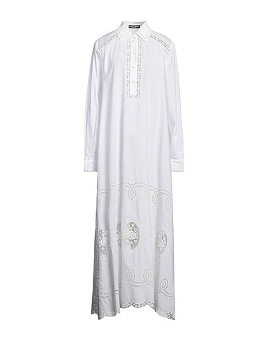 DOLCE&GABBANA Shirt dress 90% Cotton, 10% Polyester