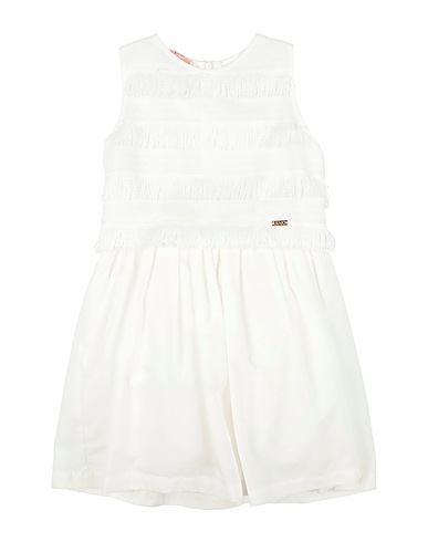 LIU •JO Dress White 100% Cotton, Polyester
