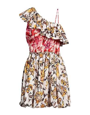 LIBERTY-DOLL Vestito corto BIANCO 100% Cotone