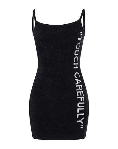 OFF-WHITE™ Short dress Black 97% Polyamide, 2% Wool, 1% Polyurethane