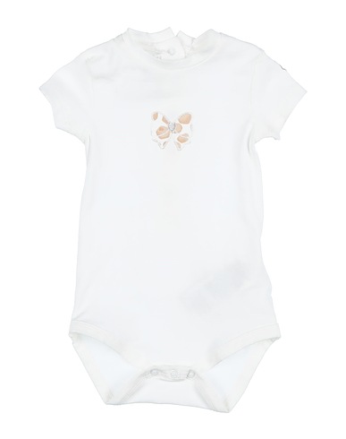 MINIBANDA by SARABANDA Baby bodysuit BIANCO 95% Cotton, 5% Elastane