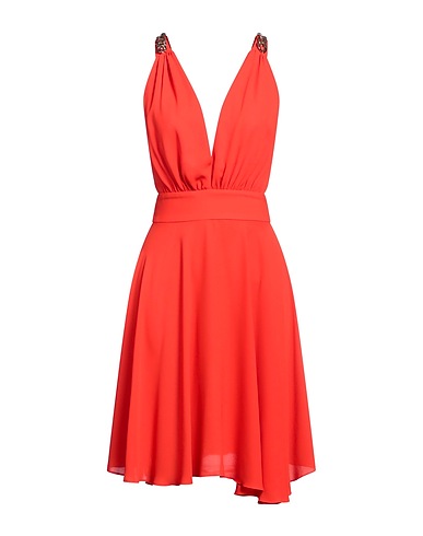 HANITA Vestito midi Rosso pomodoro 100% Poliestere