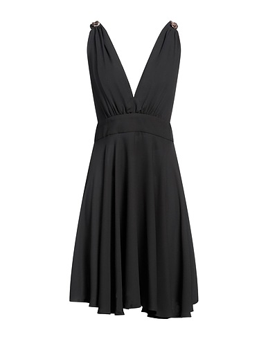 HANITA Midi dress Black 100% Polyester